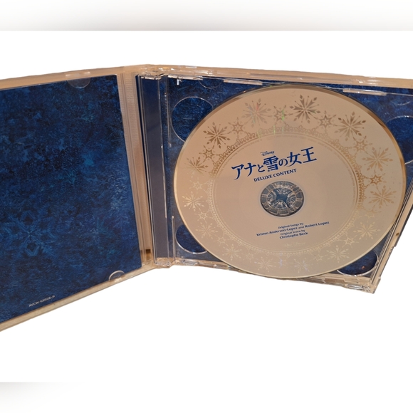Disney FROZEN Original Soundtrack 2 Disc Deluxe Edition CD JAPAN with Insert GUC - Picture 4 of 7